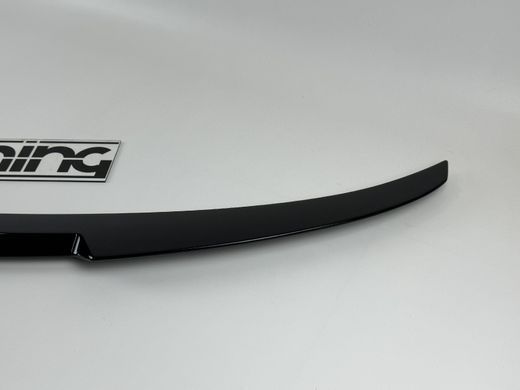 Спойлер BMW F10 стиль М4 чорний глянсовий (ABS-пластик) тюнінг фото