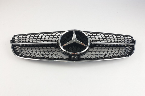 Решітка радіатора Mercedes W207 стиль Diamond (14-17 р.в.) тюнінг фото