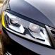 Вії (бровки) VW Passat B7 чорний глянець АБС (європейка) тюнінг фото