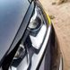 Реснички (бровки) VW Passat B7 черный глянец АБС (европейка) тюнинг фото