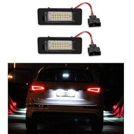 Підсвічування номера на AUDI A4 B8 (08-12 г.в.) тюнінг фото