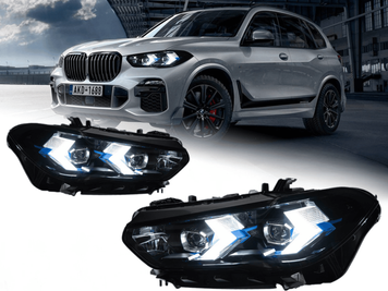 Оптика передняя, LED фары BMW X5 G05 X6 G06 до рестайлинга (без смены бампера) тюнинг фото