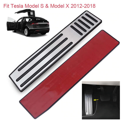 Накладки на педали Tesla Model X / Model S тюнинг фото