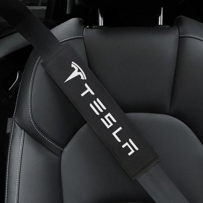 Накладки (чехлы) для ремня безопасности Tesla тюнинг фото
