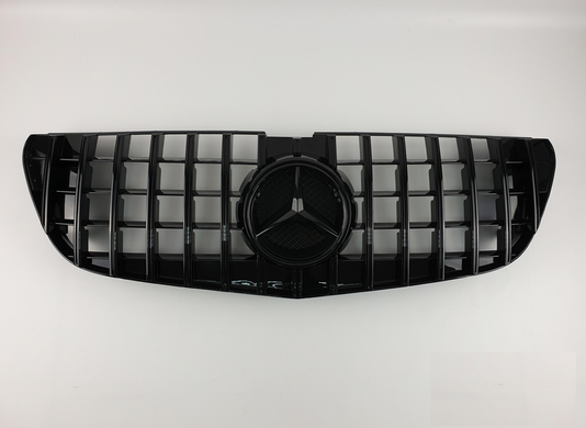 Решітка радіатора Mercedes Vito W447 стиль GT Black (14-19 р.в) тюнінг фото
