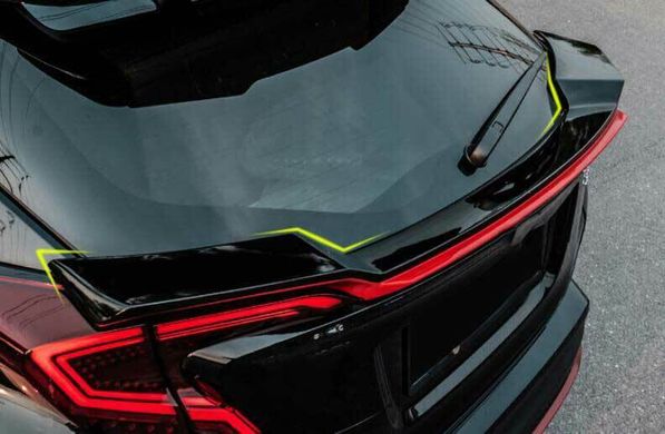 Спойлер Toyota CHR черный глянцевый ABS-пластик тюнинг фото