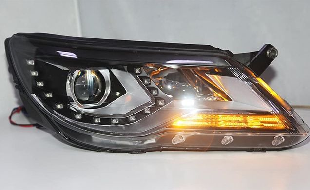 Оптика передняя, фары VW Tiguan (07-11 г.в.) тюнинг фото