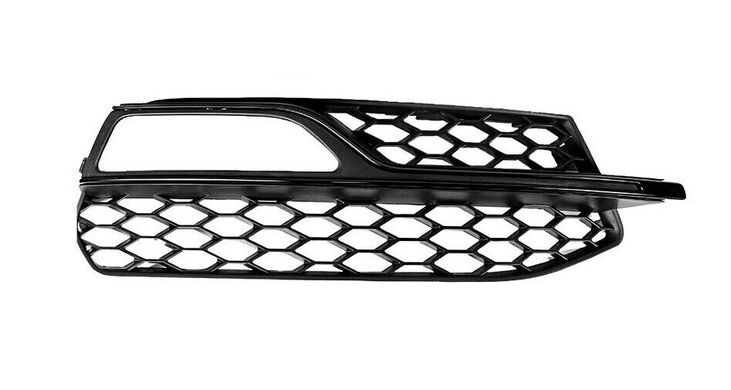Рамки противотуманные на Audi A3 8V черные тюнинг фото