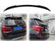 Cпойлер под стекло задней двери BMW X3 F25 черный глянцевый ABS-пластик тюнинг фото