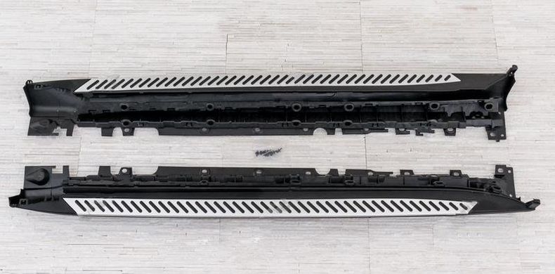 Пороги, подножки боковые БМВ X5 F15 тюнинг фото